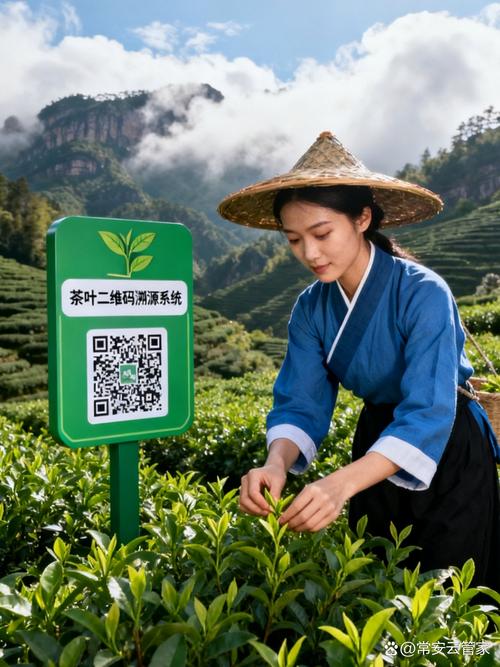 常安云管家的茶叶二维码溯源系统 给每包茶叶生成专属二维码"数字身份